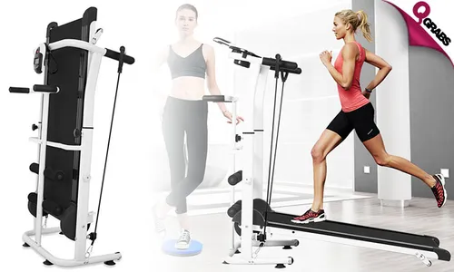 Foldable Multifunctional Treadmill!